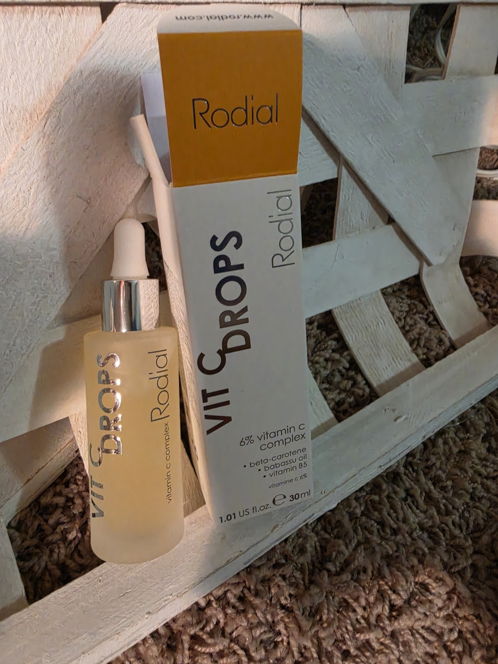 Rodial Vit C Drops Serum - Yellow & White Packaging